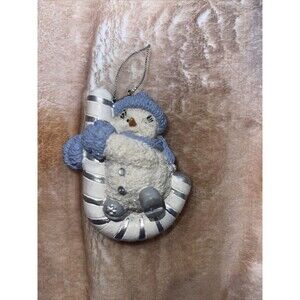 Buddy On A Candy Cane 1999 Snow Buddies Ornament Encore Group 94274